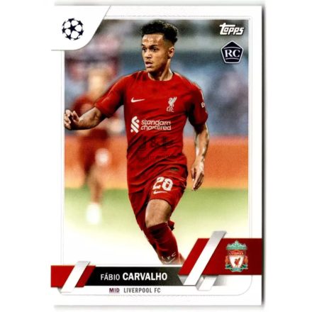 2022-23 Topps UEFA Club Competitions #28 Fabio Carvalho