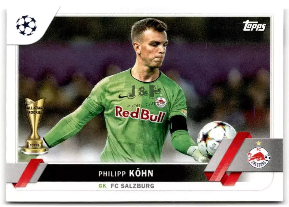 2022-23 Topps UEFA Club Competitions #92 Philipp Kohn - Spor