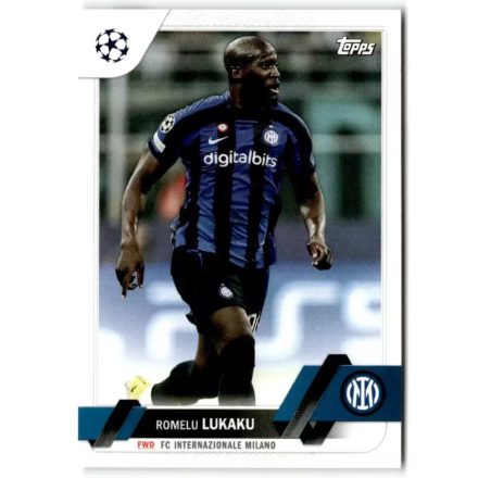 2022-23 Topps UEFA Club Competitions #96 Romelu Lukaku