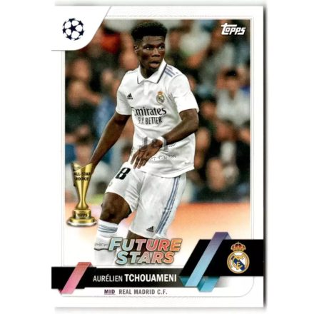 2022-23 Topps UEFA Club Competitions #124 Aurelien Tchouameni FS