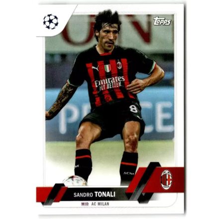 2022-23 Topps UEFA Club Competitions #128 Sandro Tonali