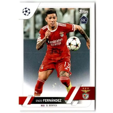 2022-23 Topps UEFA Club Competitions #158 Enzo Fernandez