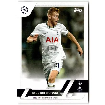 2022-23 Topps UEFA Club Competitions #191 Dejan Kulusevski