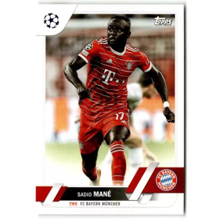 2022-23 Topps UEFA Club Competitions #200 Sadio Mane