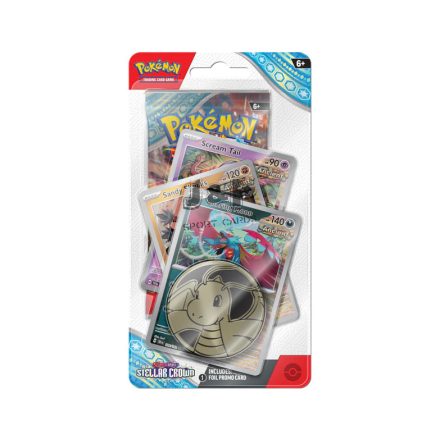 Pokémon Scarlet & Violet 7 Stellar Crown Premium Checklane Blister (Roaring Moon Edition) (EN)