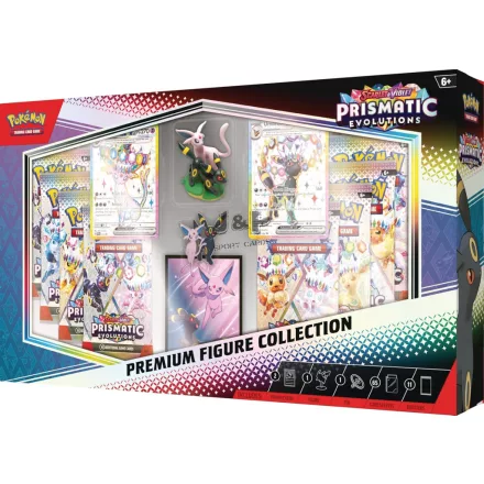 Pokémon Prismatic Evolutions Premium Figure Collection Box
