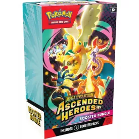   Pokémon Mega Evolution - Ascended Heroes Booster Bundle (6 booster)