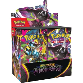   Pokémon Mega Evolution Pitch Black Booster display box - pokemon kártya doboz (EN)