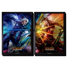   Riftbound TCG: League of Legends: Vendetta Art Sleeves Diana VS Leona (100db)
