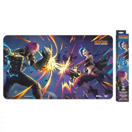 Riftbound TCG: League of Legends: Vendetta Playmat - Vi VS Jinx
