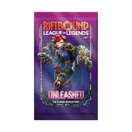 Riftbound League of Legends Unleashed Booster Pack (csomag) - (EN)