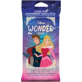 2025 Topps Disney Wonder Fat Pack kártya csomag