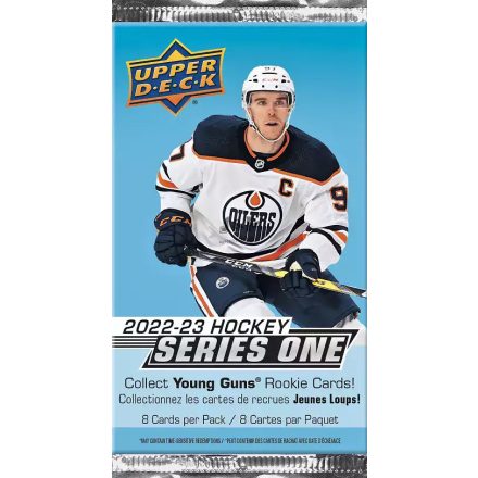2022-23 Upper Deck Series 1 Hockey BLASTER Pack hokis kártya csomag