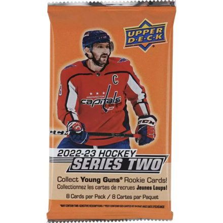 2022-23 Upper Deck Series 2 Hockey BLASTER Pack hokis kártya csomag