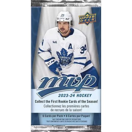 2023-24 Upper Deck MVP Hockey Retail Pack hokis kártya csomag