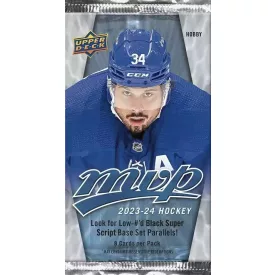 2023-24 Upper Deck MVP Hockey Hobby Pack hokis kártya csomag