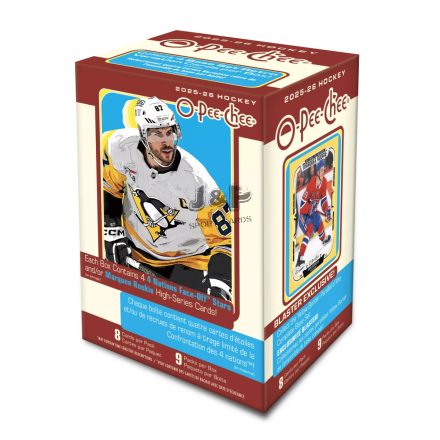 2025-26 Upper Deck O-Pee-Chee Hockey Blaster box - hokis kártya doboz
