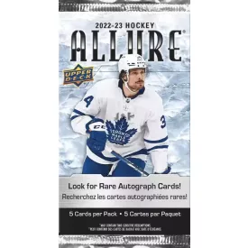 2022-23 Upper Deck Allure Hockey Blaster Pack