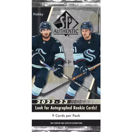 2022-23 Upper Deck SP Hockey Hobby Pack hokis kártya csomag