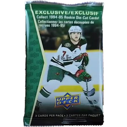 2023-24 Upper Deck Series 2 Hockey MEGA - 1994/95 Rookie Die-Cut Bonus Pack - hokis kártya csomag