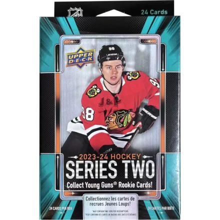 2023-24 Upper Deck Series 2 Hockey Hanger Box hokis kártya doboz