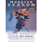 2023-24 Upper Deck Series 2 Hockey MEGA Pack hokis kartya csomag