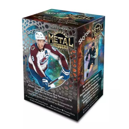 2022-23 Skybox Metal Universe Hockey BLASTER box - hokis kártya doboz
