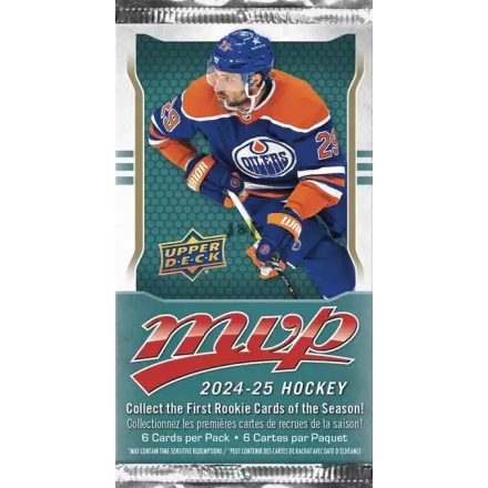 2024-25 Upper Deck MVP Hockey Blaster Pack hokis kártya csomag