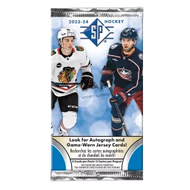   2023-24 Upper Deck SP Hockey BLASTER Pack hokis kártya csomag
