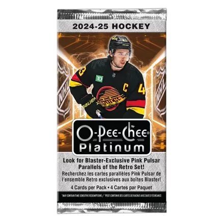 2024-25 Upper Deck O-Pee-Chee Platinum Hockey Blaster pack - hokis kártya csomag