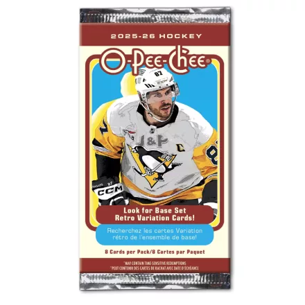 2025-26 Upper Deck O-Pee-Chee Hockey Blaster pack - hokis kártya csomag
