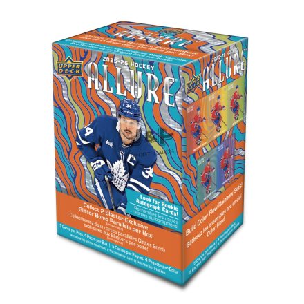 2025-26 Upper Deck Allure Hockey Blaster box - hoki kártya blaster doboz