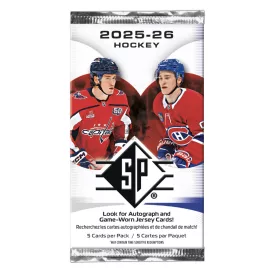 2025-26 Upper Deck SP Hockey Blaster Pack hokis kártya csomag