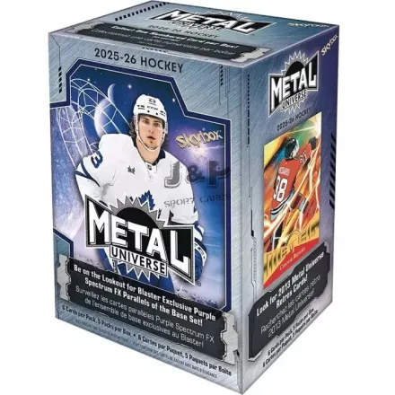 2025-26 Upper Deck Skybox Metal Universe Hockey Blaster Box - Hokis kártya doboz