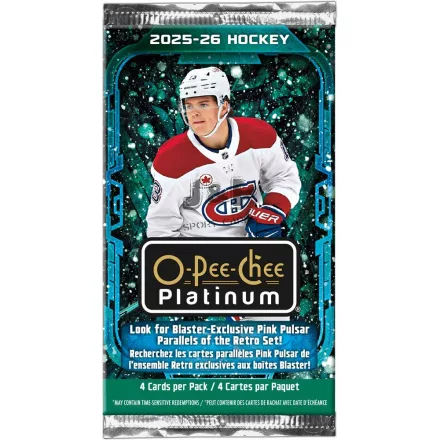2025-26 Upper Deck O-Pee-Chee Hockey BLASTER pack - hokis kártya csomag