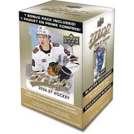   2026-27 Upper Deck MVP Hockey BLASTER box - hokis kártya doboz