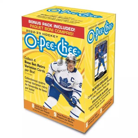 2022-23 Upper Deck O-Pee-Chee Hockey BLASTER box - hokis kártya doboz