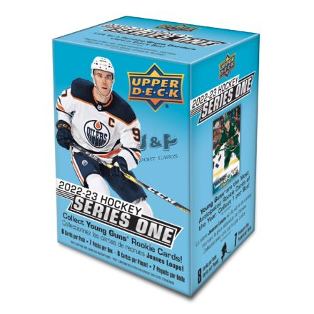 2022-23 Upper Deck Series 1 Hockey BLASTER box - hokis kártya doboz