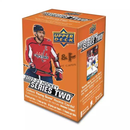 2022-23 Upper Deck Series 2 Hockey BLASTER box - hokis kártya doboz