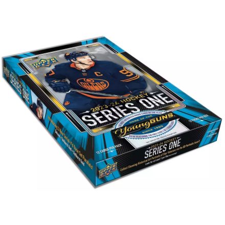 2023-24 Upper Deck Series 1 Hockey Hobby box - hokis kártya doboz